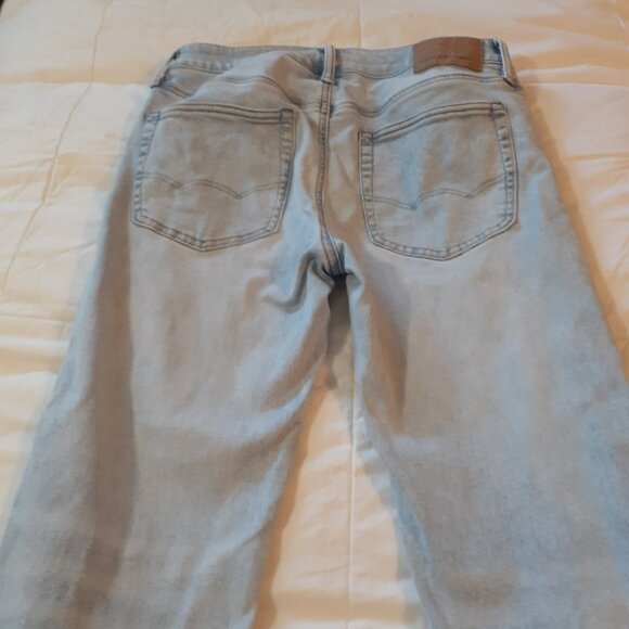 American Eagle Men's Distressed Denim Jeans 32 Waist 34 Length - Picture 5 of 8